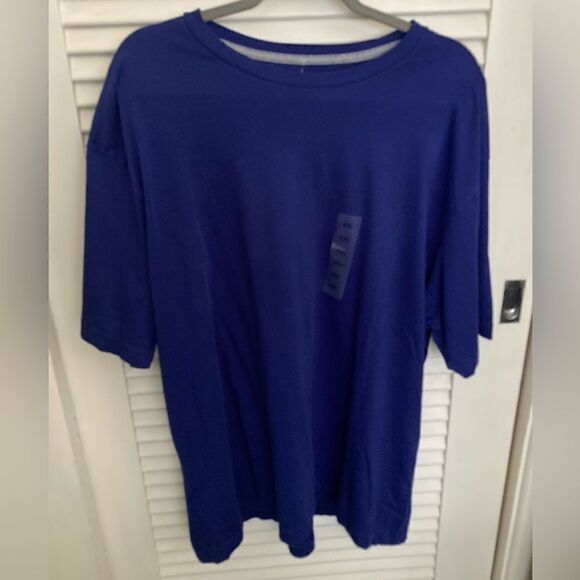 Club Room Blue shirt sleeve shirt XXL NWT - Picture 5 of 5